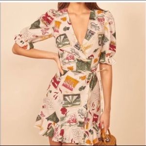 Reformation Postcard Dress